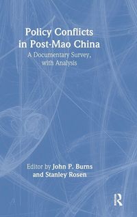 Produktbild: Policy Conflicts in Post-Mao China