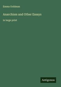 Produktbild: Anarchism and Other Essays