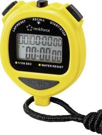 Produktbild: Renkforce RF-SW-120 Stoppuhr digital Gelb