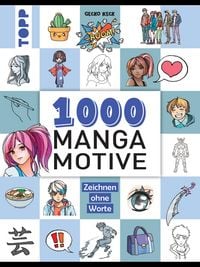 Produktbild: 1000 Manga Motive zeichnen