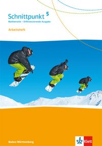 Produktbild: Schnittpunkt Mathematik - Differenzierende Ausgabe f&uuml;r Baden-W&uuml;rttemberg / Arbeitsheft mit L&ouml;sungsheft 5. Schuljahr