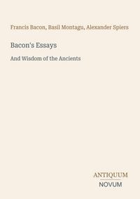 Produktbild: Bacon's Essays