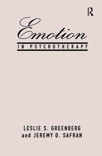 Produktbild: Emotion in Psychotherapy