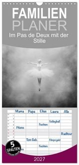Produktbild: Familienplaner 2027 - Im Pas de Deux mit der Stille mit 5 Spalten (Wandkalender, 21 x 45 cm) CALVENDO