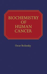 Produktbild: Biochemistry of Human Cancer