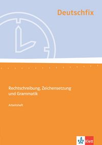 Produktbild: Deutschfix. Rechtschreibung, Zeichensetzung und Grammatik
