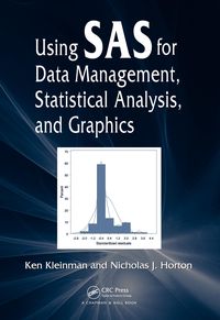 Produktbild: Using SAS for Data Management, Statistical Analysis, and Graphics