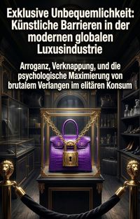 Produktbild: Exklusive Unbequemlichkeit: K&uuml;nstliche Barrieren in der modernen globalen Luxusindustrie