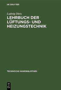 Produktbild: Lehrbuch der L&uuml;ftungs- und Heizungstechnik