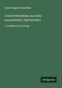 Produktbild: Convertitenbilder aus dem neunzehnten Jahrhundert