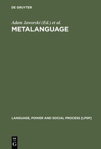 Produktbild: Metalanguage