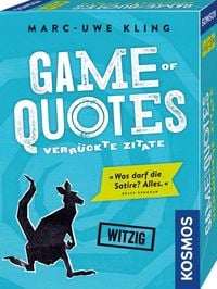 Bild vom Artikel KOSMOS - Game of Quotes vom Autor Marc-Uwe Kling