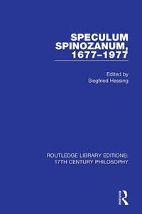 Produktbild: Speculum Spinozanum, 1677-1977
