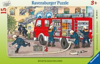 Produktbild: Ravensburger Rahmenpuzzle Mein Feuerwehrauto