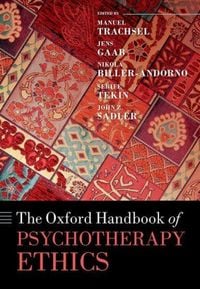 Produktbild: The Oxford Handbook of Psychotherapy Ethics