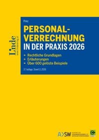 Produktbild: Personalverrechnung in der Praxis 2026