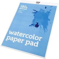 Produktbild: Creativ Company Aquarellblock, A3, 297x420 mm, 180 g, Wei&szlig;, 20 Blatt