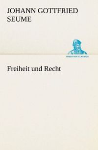 Produktbild: Freiheit und Recht