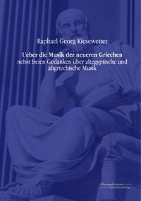 Produktbild: Ueber die Musik der neueren Griechen