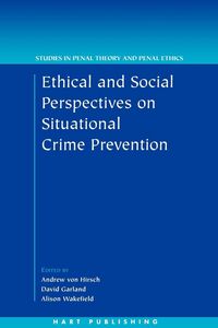 Produktbild: Ethical and Social Perspectives on Situational Crime Prevention