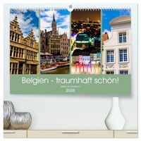 Produktbild: Belgien - traumhaft sch&ouml;n! (hochwertiger Premium Wandkalender 2026 DIN A2 quer), Kunstdruck in Hochglanz