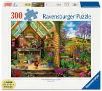 Produktbild: Erwachsenenpuzzle 300 Teile Large Pieces - Die Oase des G&auml;rtners