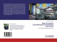 Produktbild: Does European Constitutional Competition Law Exist?