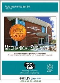 Produktbild: Fluid Mechanics: Kettering University: Mechanical Engineering