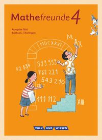 Mathefreunde - Süd 4. Schuljahr - Schülerbuch mit Kartonbeilagen