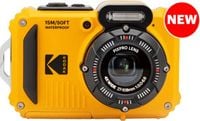 Produktbild: Kodak Pixpro WPZ2 Digitalkamera 15 Megapixel Opt. Zoom: 4 x Gelb inkl. Akku, inkl. Blitzger&auml;t Bildstabilisierung, WiFi, Wasserdicht