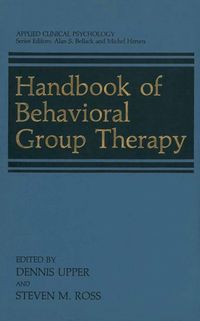 Produktbild: Handbook of Behavioral Group Therapy
