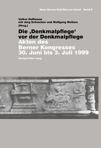 Produktbild: Die 'Denkmalpflege' vor der Denkmalpflege