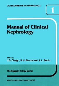 Produktbild: Manual of Clinical Nephrology of the Rogosin Kidney Center