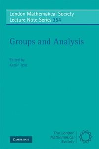 Produktbild: Groups and Analysis
