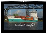 Produktbild: Containerschiffe (Wandkalender 2027 DIN A3 quer), CALVENDO Monatskalender