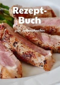 Produktbild: Rezeptbuch zum selberschreiben mit Register I Kochbuch I Backbuch I Platz f&uuml;r 125 Rezepte