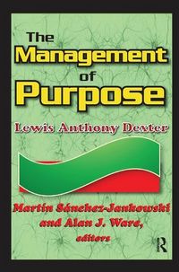 Produktbild: Dexter, L: The Management of Purpose