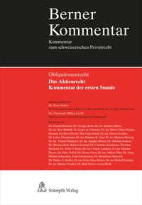 Produktbild: Das Aktienrecht - Kommentar der ersten Stunde