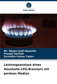 Produktbild: Leistungsanalyse eines Haushalts-LPG-Brenners mit por&ouml;sen Medien