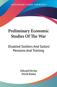 Produktbild: Preliminary Economic Studies Of The War