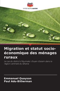 Produktbild: Migration et statut socio-&eacute;conomique des m&eacute;nages ruraux