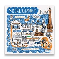 Produktbild: K&uuml;hlschrankmagnet "Norderney"