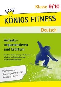 Produktbild: Aufsatz - Argumentieren und Erörtern Deutsch 9./10. Klasse