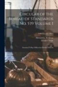 Produktbild: Circular of the Bureau of Standards No. 539 Volume 1