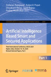 Produktbild: Artificial Intelligence Based Smart and Secured Applications
