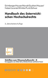 Produktbild: Handbuch des &ouml;sterreichischen Hochschulrechts