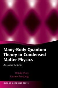 Produktbild: Many-Body Quantum Theory in Condensed Matter Physics