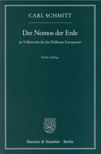 Bild vom Artikel Der Nomos der Erde vom Autor Carl Schmitt