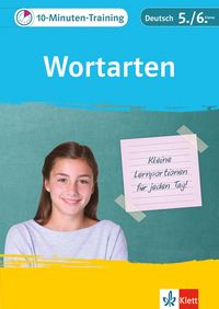Bild vom Artikel 10-Minuten-Training Deutsch Wortarten 5./6. Klasse. Kleine Lernportionen für jeden Tag vom Autor 