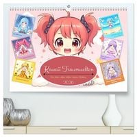 Produktbild: Kawaii Traumwelten (hochwertiger Premium Wandkalender 2026 DIN A2 quer), Kunstdruck in Hochglanz